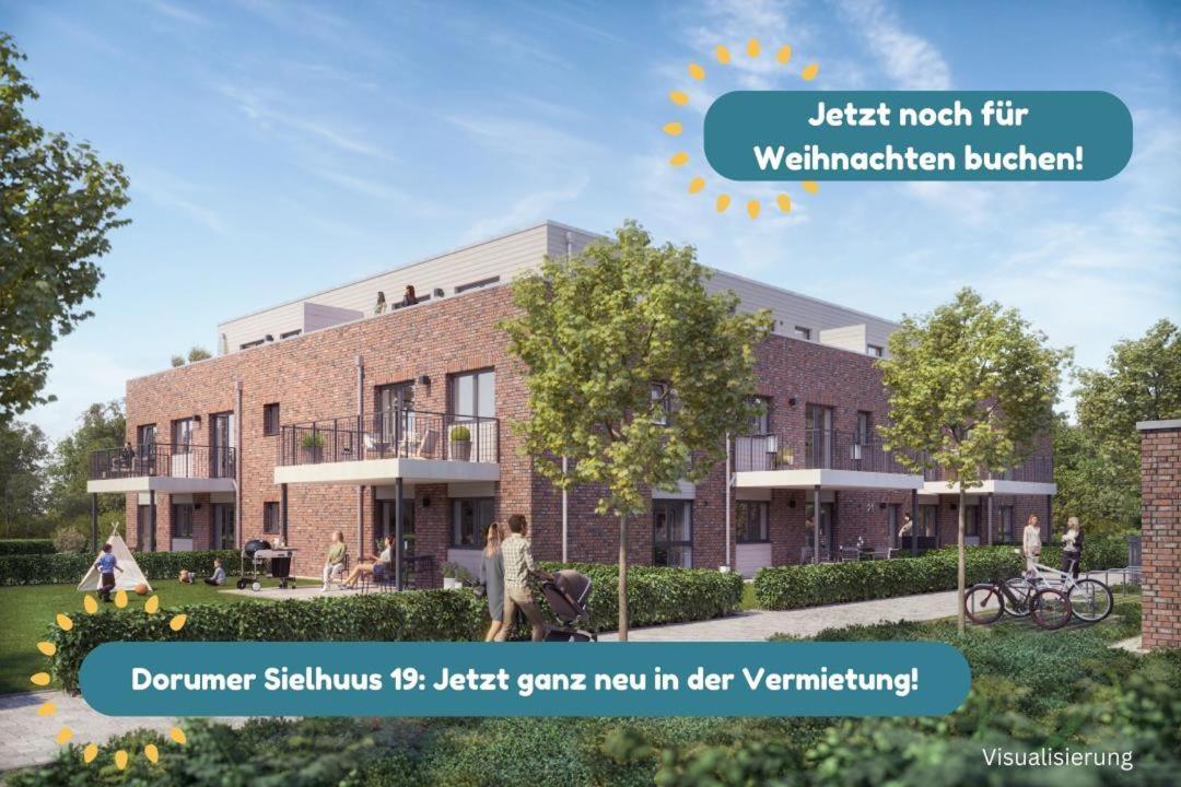 Dorumer Sielhuus 19 Mit Dachterrasse Und Sauna Dış mekan fotoğraf