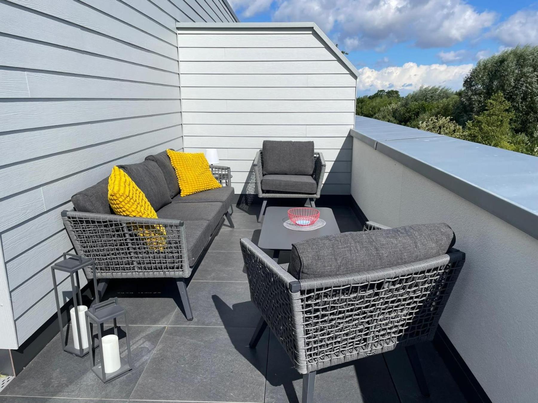 Dorumer Sielhuus 19 Mit Dachterrasse Und Sauna Dış mekan fotoğraf